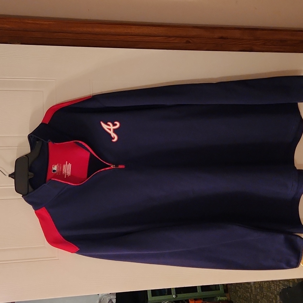 Atlanta Braves 1/4 zip pullover